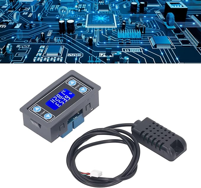 Temperature Humidity Controller Relay Output Digital Thermostat Humidistat - Image 6