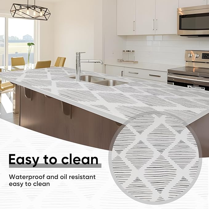 Shelf Liners Cabinet Liner Drawer Liner 12in X 13ft Non Adhesive Non-Slip Easy - Image 6
