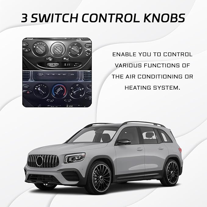3Pcs AC Climate Control Module for Toyota Tundra Accessories Tacoma Shift Knob - Image 4