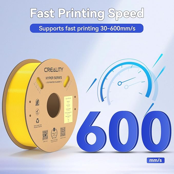 Official Creality Hyper PETG Filament 1.75mm, High Speed 600mm/s 3D Printer - Image 3