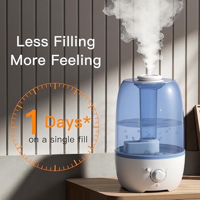 MEGAWISE Cool Mist Humidifier for Kid bedroom - Image 2