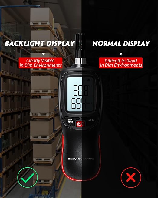 WT83 Temperature Humidity Meter, High Precision Thermometer Hygrometer - Image 5
