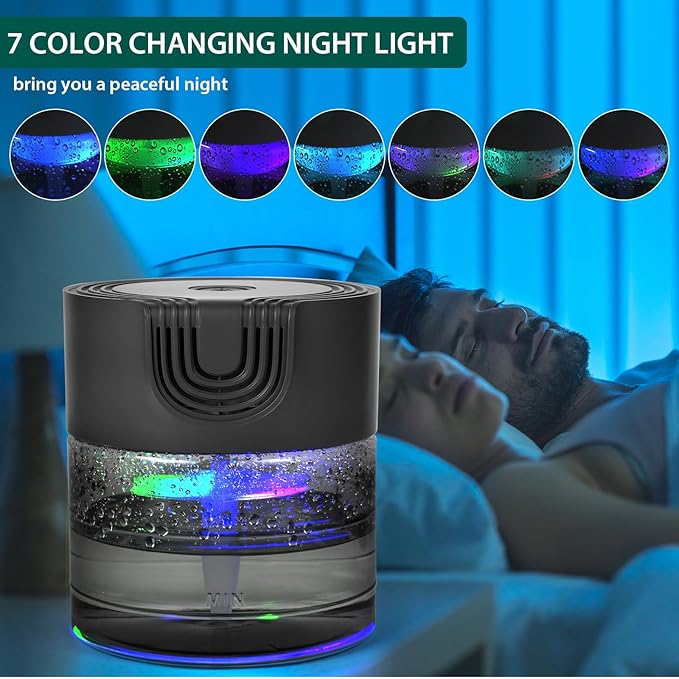 Water Air Purifiers for Home, Oxyvana Quiet Variable Speed Water Based Air - Image 4