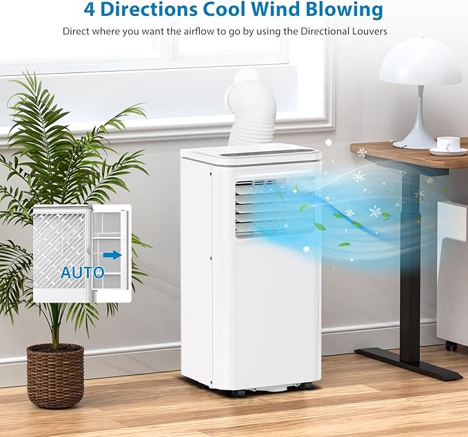 GarveeLife 10, 000 BTU Portable Air Conditioner – 3-in-1 Quiet Cooling - Image 6