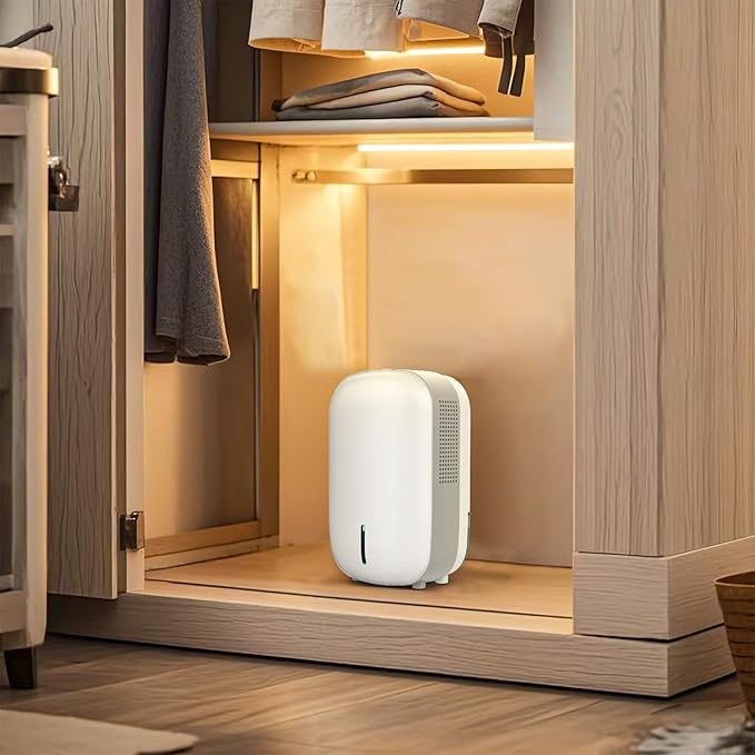 Mini Dehumidifier for Small Bathroom. Quiet. Auto Shut-OFF. Power Off Memory. - Image 7