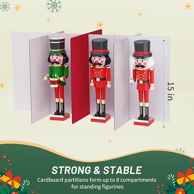 Nutcracker Storage Containers and Figurine Collectibles Storage Box， Large - Image 5