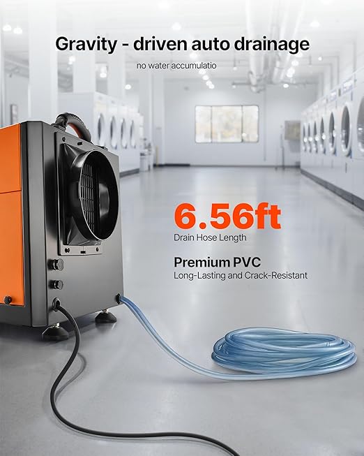 VEVOR 125 Pints Commercial Dehumidifier - Image 6
