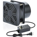 Wathai 80mm 12V DC Axial Exhaust Fan Small Fume Extractor by Wathai