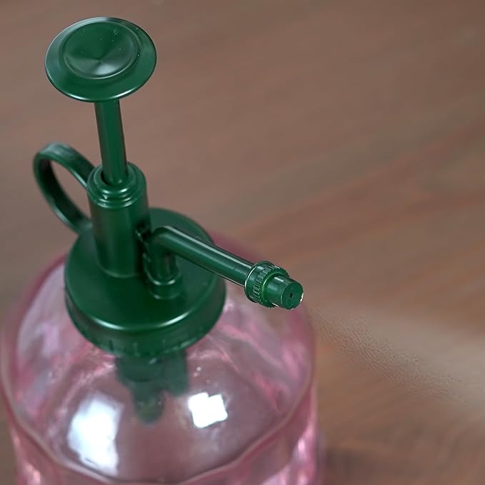 Houseplant Mister Spray Bottle – 180ml Pink Glass Plant Sprayer - Image 5