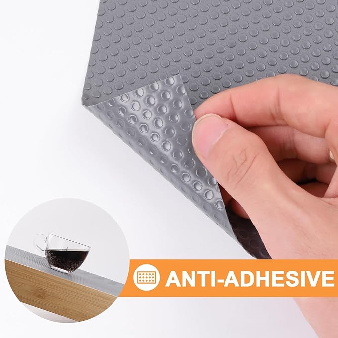 FLPMIX Kitchen Cabinet Shelf Liner: 19" Wide Waterproof Under Sink Mat - Image 5