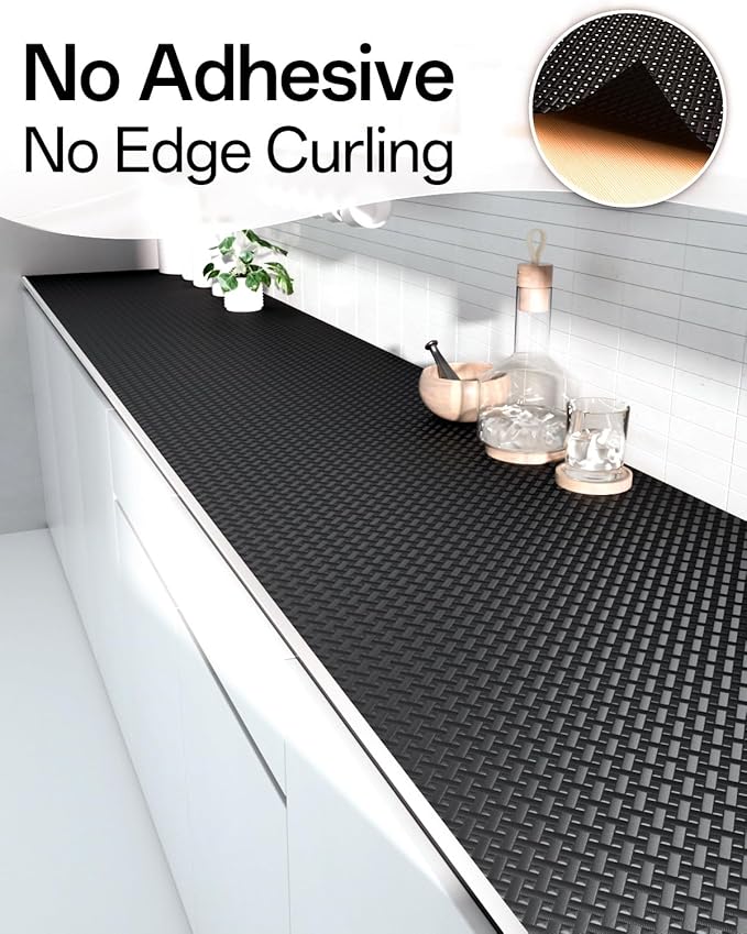 Shelf and Drawer Liner for Kitchen Cabinet, Non-Adhesive 24in x 240in - Image 4
