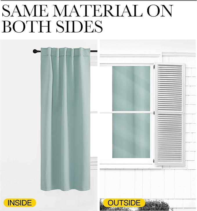 NICETOWN Window Treatment Blackout Curtains and Draperies - Image 6