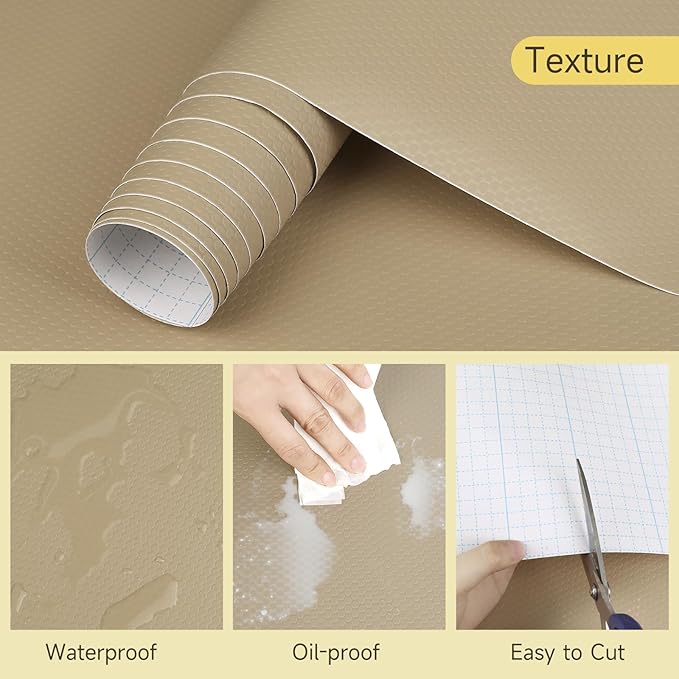 WochiTV Adhesive Shelf Liner 30 X 120 Inches Peel and Stick Kitchen Liner - Image 3