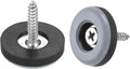 uxcell 22mm Furniture Feet Slider Glides Screw-in Chair Leg Protector Pads PTFE by uxcell