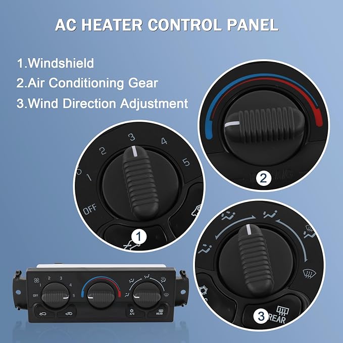 Front A/C Heater Climate Control Module Compatible - Image 6