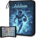 Custom Hockey Card Binder, 9-Pocket Trading Card Binder, Personalized Card by Joyousleap