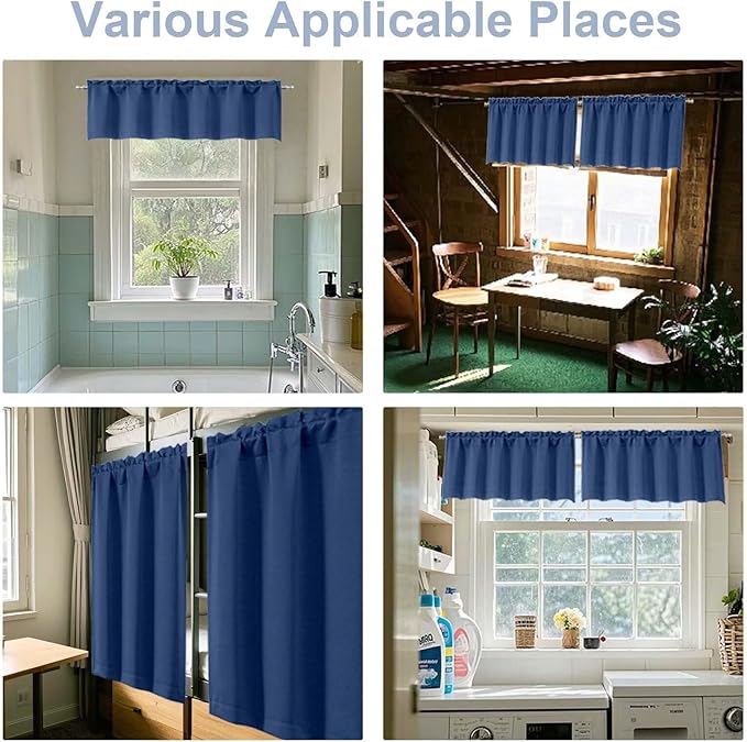 Chyhomenyc Short Blackout Curtains 45 Inch Length - Image 5