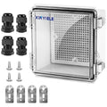 Waterproof Outdoor Project ABS Plastic Junction Box IP67 Weatherproof Dustproof by XINYIELE