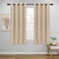 Easy-Going Blackout Curtains for Bedroom, Solid Thermal Insulated Grommet and by Easy-Going