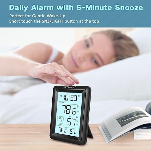 Geevon Wireless Indoor Outdoor Thermometer & Hygrometer - Image 7