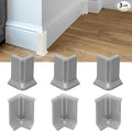 uxcell Self Adhesive Baseboard Corner Blocks, 2.2 Inch Wall Edge Corner by uxcell