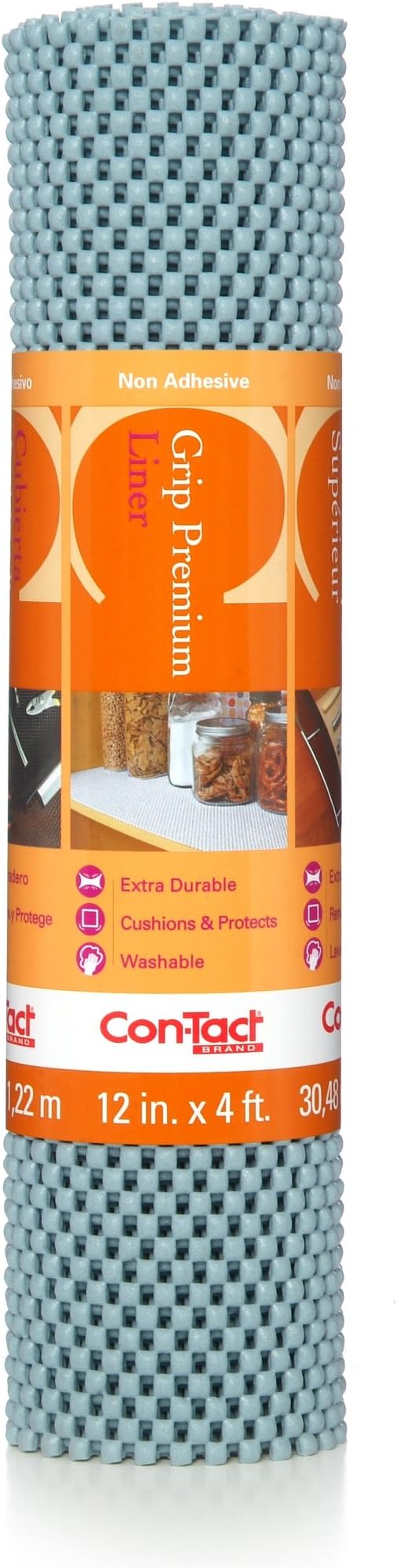 Con-Tact Brand Grip Premium Shelf Liner, Thick and Non-Adhesive Drawer Liner by Kittrich+%28Home%29