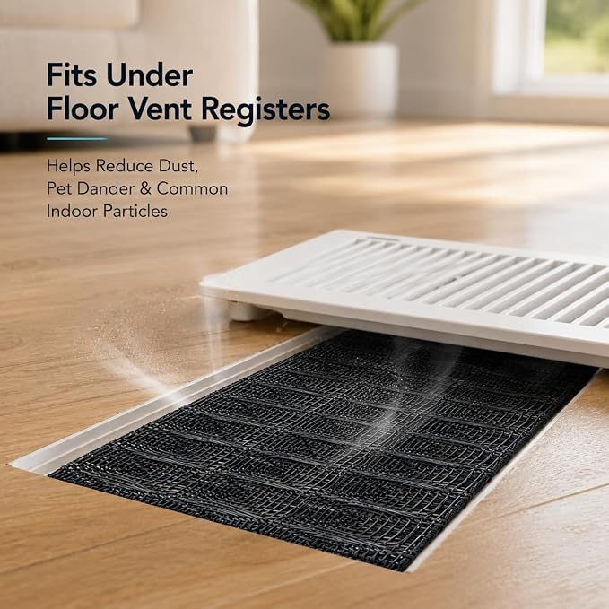 Originallife Lite Floor Vent Register Filter, Eco-Friendly Washable lasts up to - Image 3