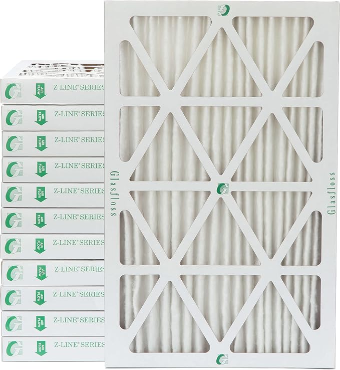 Glasfloss ZL 14x25x2 MERV 13 2" Inch Air Filters by Glasfloss