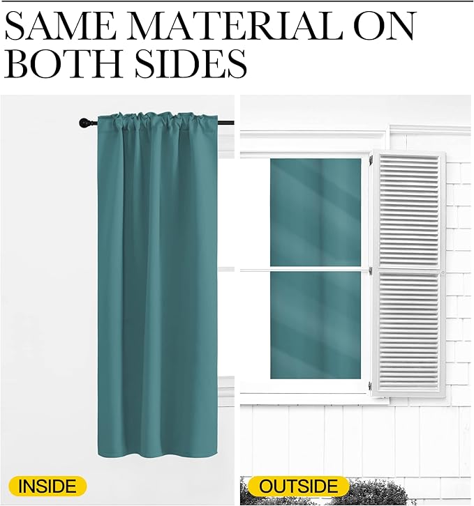 NICETOWN Patio Blackout Curtains and Draperies - Image 6