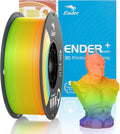 Official CREALITY 3D Printer Filament 1.75mm, Rainbow PLA+ Plus Pro Filament by Creality