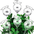 Yungyan 6 Pcs Self Watering Plant Globes Glass Cactus Insert Watering Devices by Yungyan