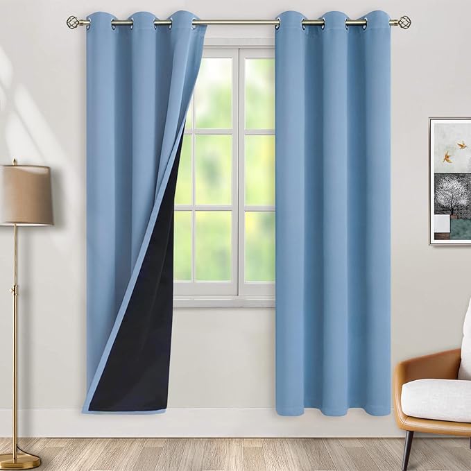 BGment Thermal Insulated 100% Blackout Curtains by BGment