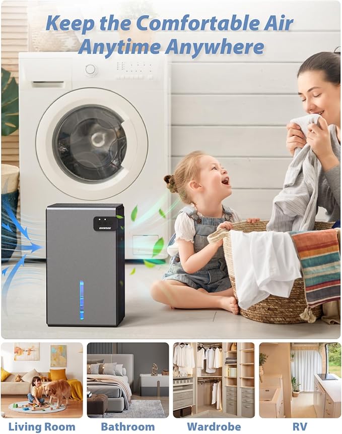Dehumidifier, 95 OZ Dehumidifiers - Image 7