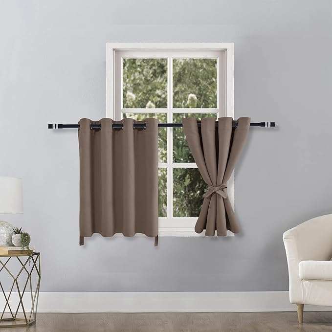 Hiasan RV Blackout Curtains for Bedroom, 52 x 36 Inches Long - Image 2