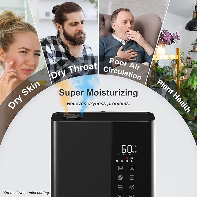 JRD Warm & Cool Mist Humidifiers - Image 5