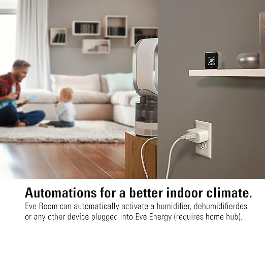 Eve Room - Indoor air Quality Sensor to Monitor air Quality, Temperature & - Image 7
