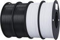 Creality 3D Printer Filament Bundle 4KG, 4 Pack 1kg Spool 1.75mm PLA Filament by CREALITYFALCONLASERENGRAVER