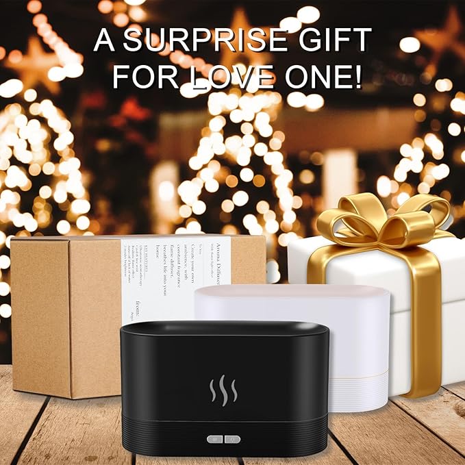 Essential Oil Diffuser, Flame Air Humidifier - Image 6