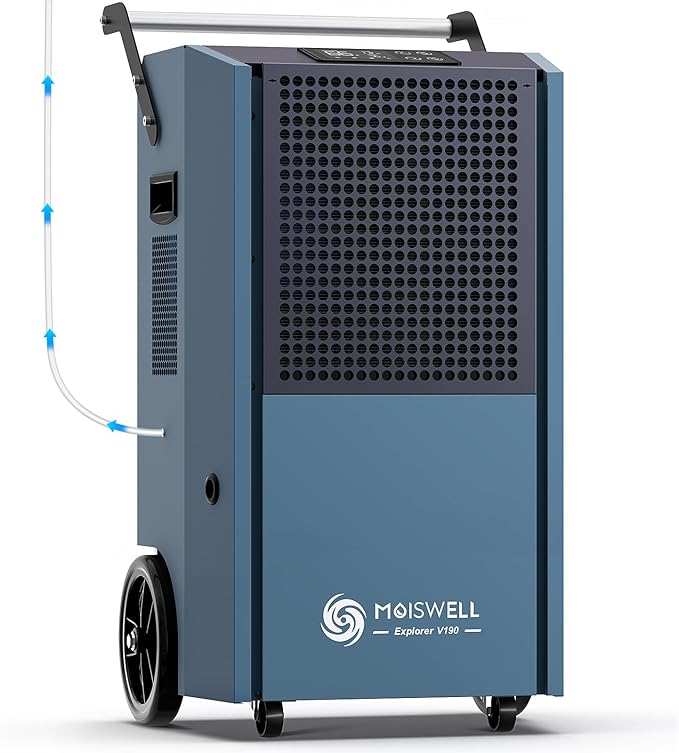 190 Pints Commercial Dehumidifier by Moiswell