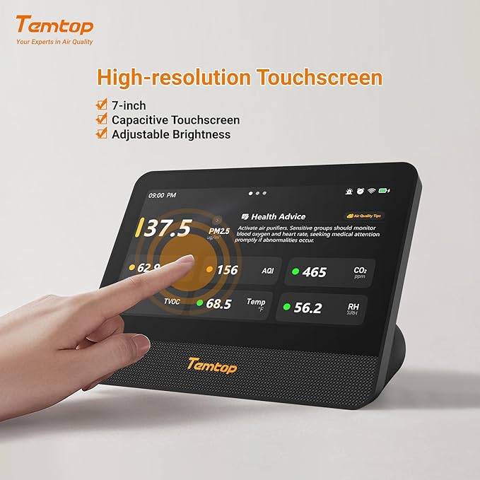 Temtop M100 2nd Gen Air Quality Monitor - Image 3