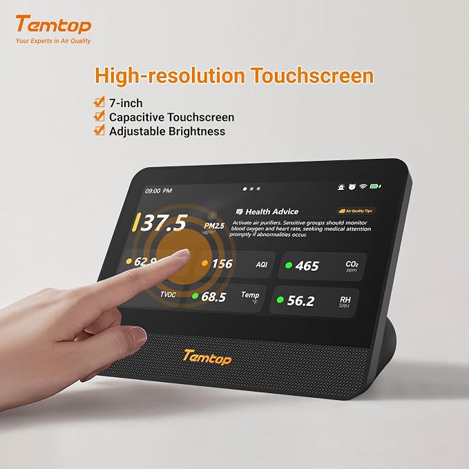 Temtop M100 2nd Air Quality Monitor Kit - Image 7