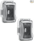 Bates Choice Weatherproof Electrical Outlet Cover, 2 Pack, Outdoor Outlet Cover by BatesChoice