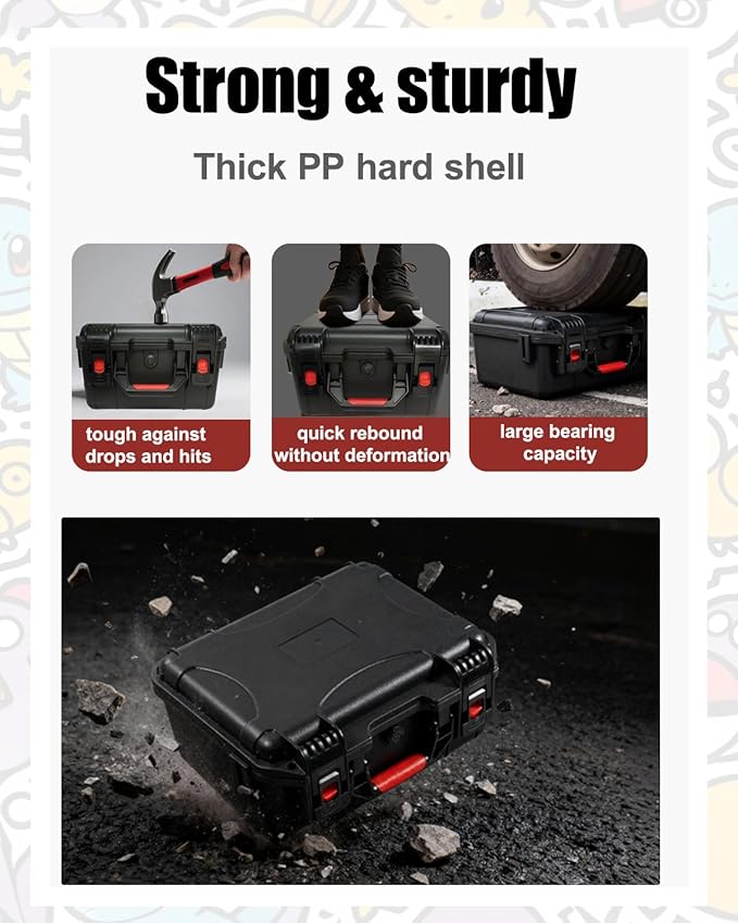 QINGUANG Graded Card Storage Box, Trading Card Case - Image 3