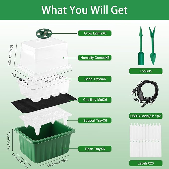 Self-Watering Seed Starter Tray - Image 5
