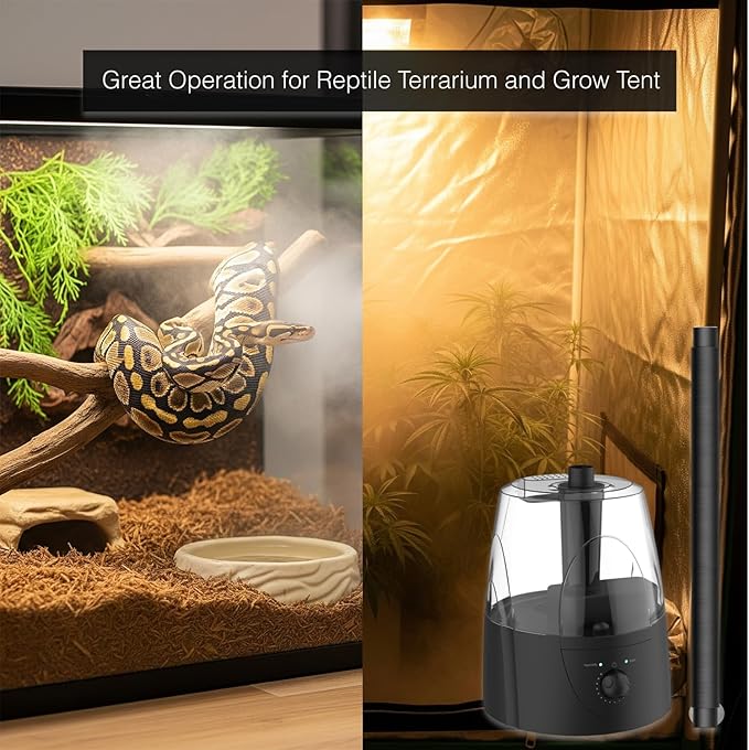 MRREPTILE Reptile Fogger Humidifiers, Grow Tent Humidifier, Misting System - Image 4