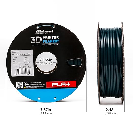 INLAND Micro Center PLA+ 3D Printing Filament 1.75mm - Image 4