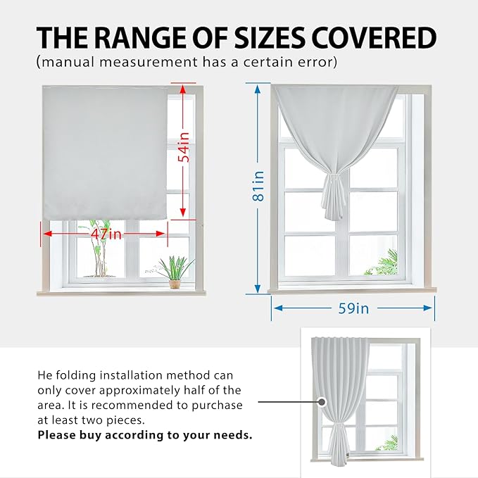 Magic Tape Stick on Portable Curtains - Image 3