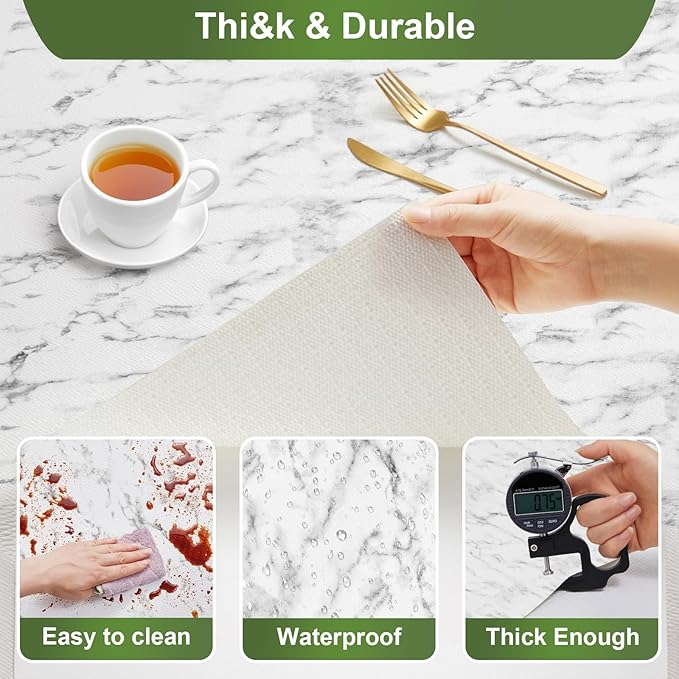 Moriah Shelf Liner Non Adhesive, Kitchen Drawer Liner Non Slip Waterproof - Image 4