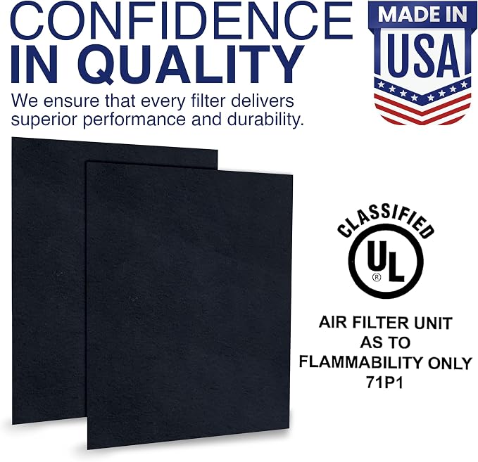 Cut-to-Fit Activated Carbon Filter Pad, 16 x 48 Sheet | Trims to any size - Image 4