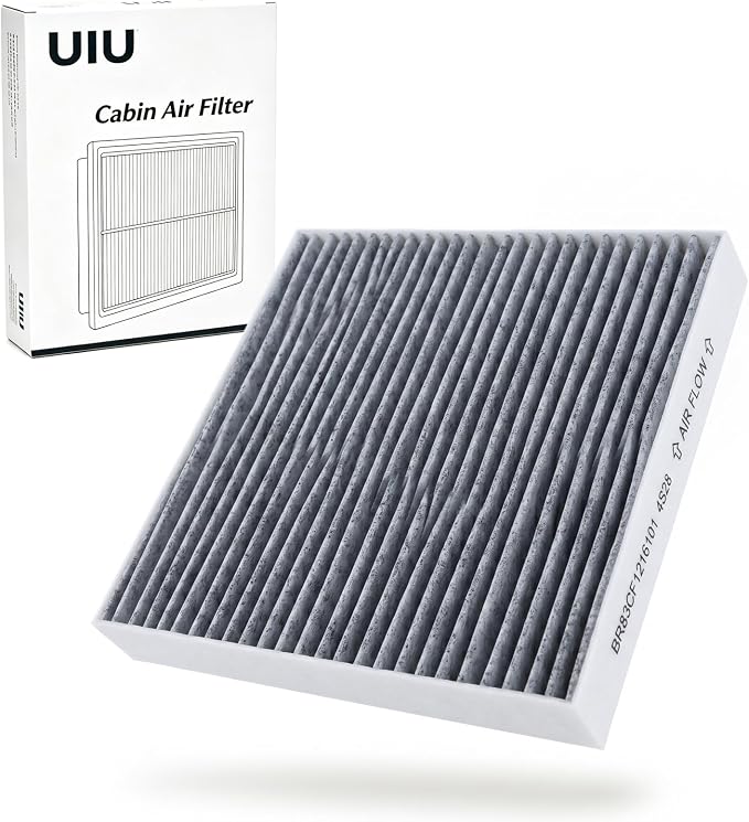 UIU Cabin Air Filter with Activated Carbon Compatible with 2015-2022 Ford F-150 by UIUPARTS
